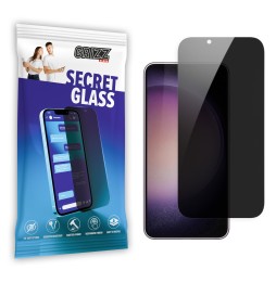 Sekretne szkło hybrydowe do Samsung Galaxy S23 prywatyzujące Grizz SecretGlass