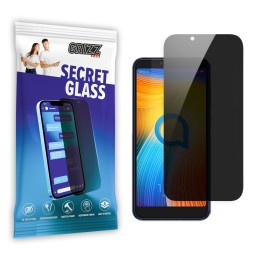 Sekretne szkło hybrydowe do Alcatel 1C 2019 prywatyzujące Grizz SecretGlass