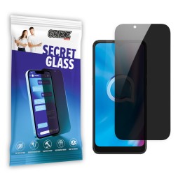 Sekretne szkło hybrydowe do Alcatel 1S 2020 prywatyzujące Grizz SecretGlass