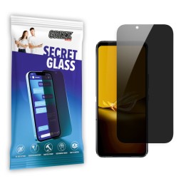 Sekretne szkło hybrydowe do Asus ROG Phone 6D prywatyzujące Grizz SecretGlass