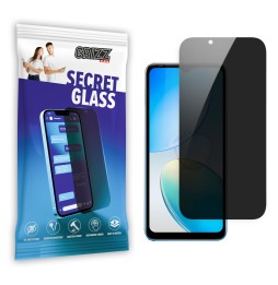 Sekretne szkło hybrydowe do Infinix Note 12i prywatyzujące Grizz SecretGlass