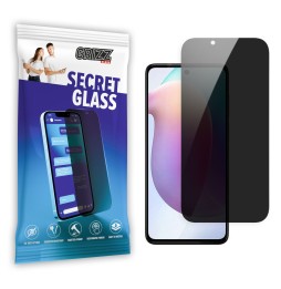 Sekretne szkło hybrydowe do Motorola Moto G71s prywatyzujące Grizz SecretGlass