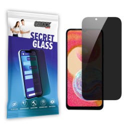 Sekretne szkło hybrydowe do Samsung Galaxy A04e prywatyzujące Grizz SecretGlass