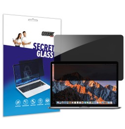 Sekretne szkło hybrydowe do Apple MacBook Pro 15" 2016 prywatyzujące Grizz SecretGlass