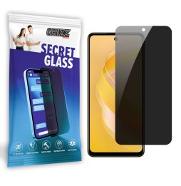 Sekretne szkło hybrydowe do Infinix Smart 8 Plus  prywatyzujące Grizz SecretGlass