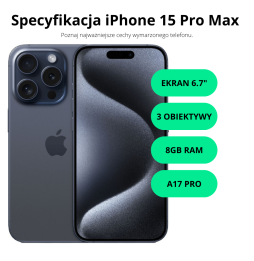 iPhone 15 Pro Max 100% kondycji baterii