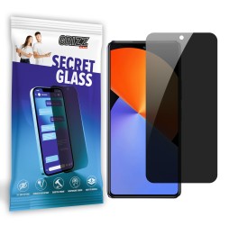 Sekretne szkło hybrydowe do Infinix Note 40 prywatyzujące Grizz SecretGlass