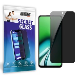 Sekretne szkło hybrydowe do Itel RS4 prywatyzujące Grizz SecretGlass