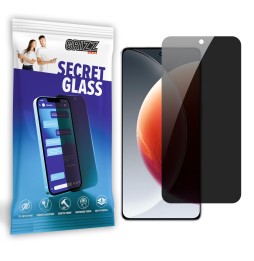 Sekretne szkło hybrydowe do Tecno Camon 30 Premier prywatyzujące Grizz SecretGlass