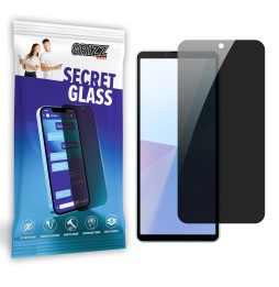 Sekretne szkło hybrydowe do Sony Xperia 10 VI prywatyzujące Grizz SecretGlass