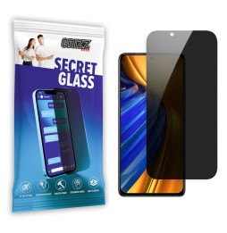 Sekretne szkło hybrydowe do Xiaomi POCO F4 GT prywatyzujące Grizz SecretGlass