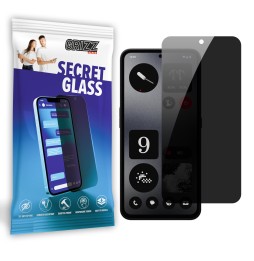 Sekretne szkło hybrydowe do Nothing CMF Phone 1 prywatyzujące Grizz SecretGlass