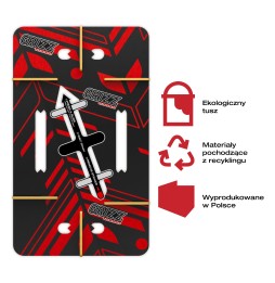 Szkło prywatyzujące z ramką do montażu Grizz Easy do Xiaomi POCO F6 Pro