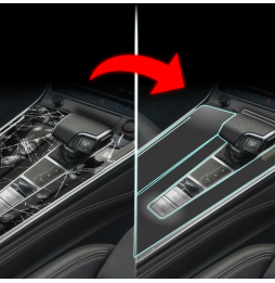 Grizz folia ochronna do wnętrza Audi A3 8Y Facelift (2024) Matowa PianoSkin