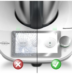 Szkło hybrydowe Grizz do Thermomix TM6