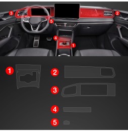 5w1 Grizz folia ochronna do wnętrza Volkswagen VW Tiguan 3 (2024) Matowa PianoSkin