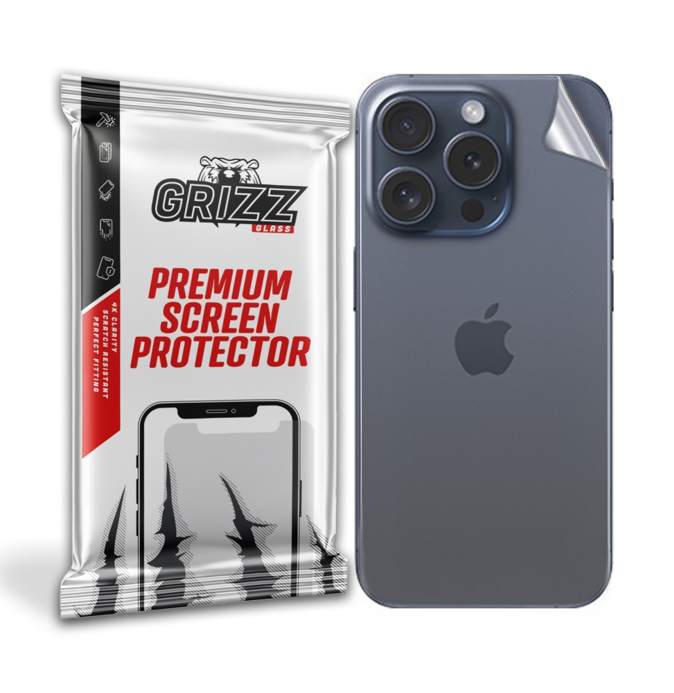 Folia na tył Grizz do Apple iPhone 15 Pro Max
