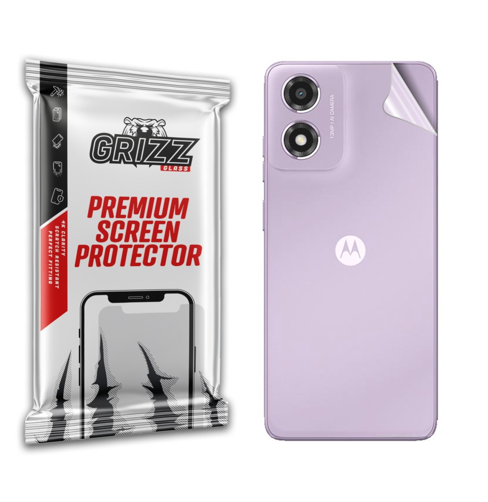 Folia na tył Grizz do Motorola Moto E14