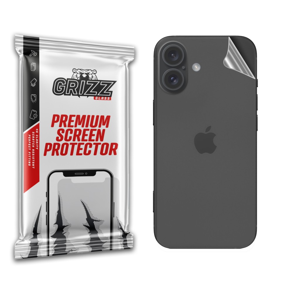 Folia na tył Grizz do Apple iPhone 16 Plus