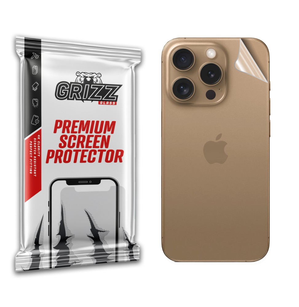Folia na tył Grizz do Apple iPhone 16 Pro