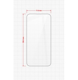 Szkło hybrydowe Grizz do Apple iPhone 15 Pro Max