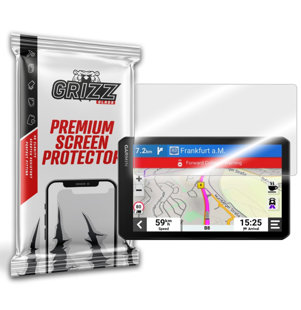 Szkło hybrydowe Grizz do Garmin dezlCam LGV710
