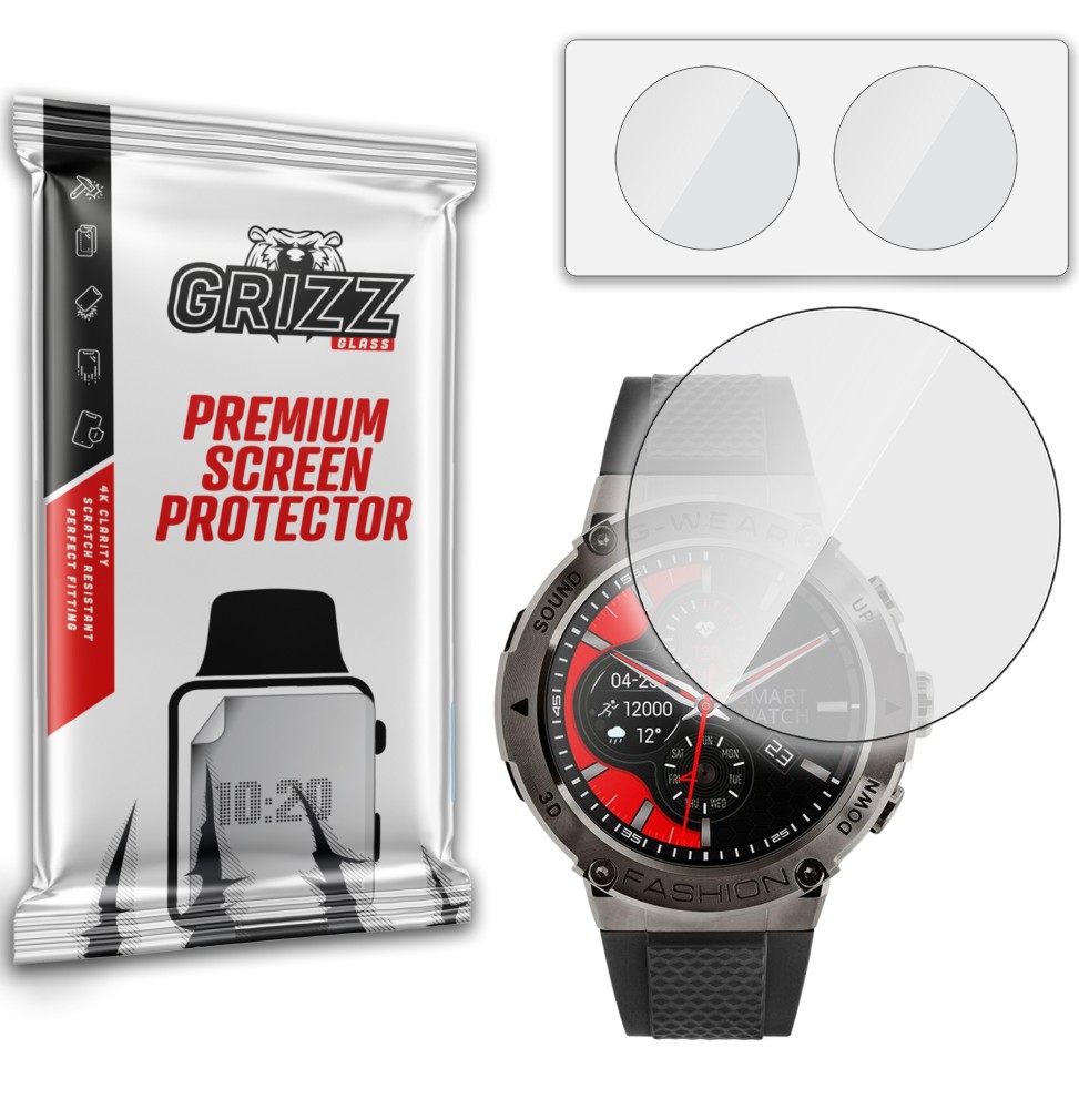 Szkło hybrydowe Grizz do Smartwatch G-Wear