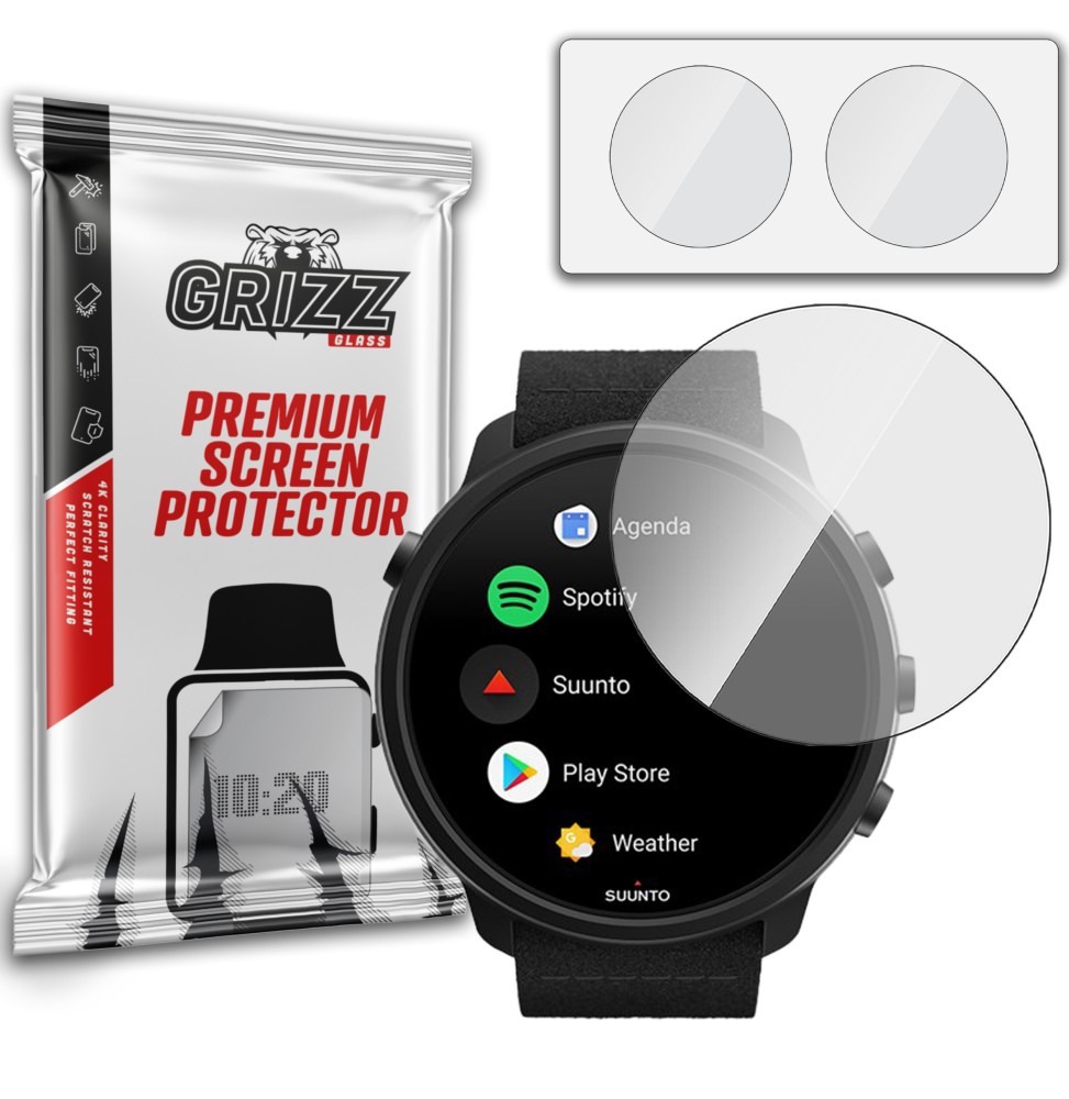 Szkło hybrydowe Grizz do Suunto 7