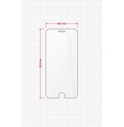 Szkło hybrydowe Grizz do Apple iPhone SE 2022