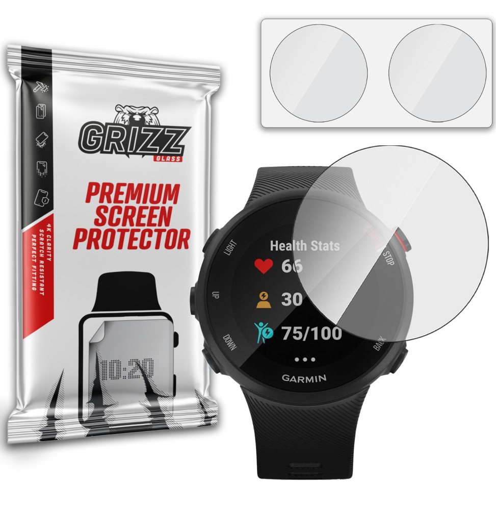 Szkło hybrydowe Grizz do Garmin Forerunner 45mm