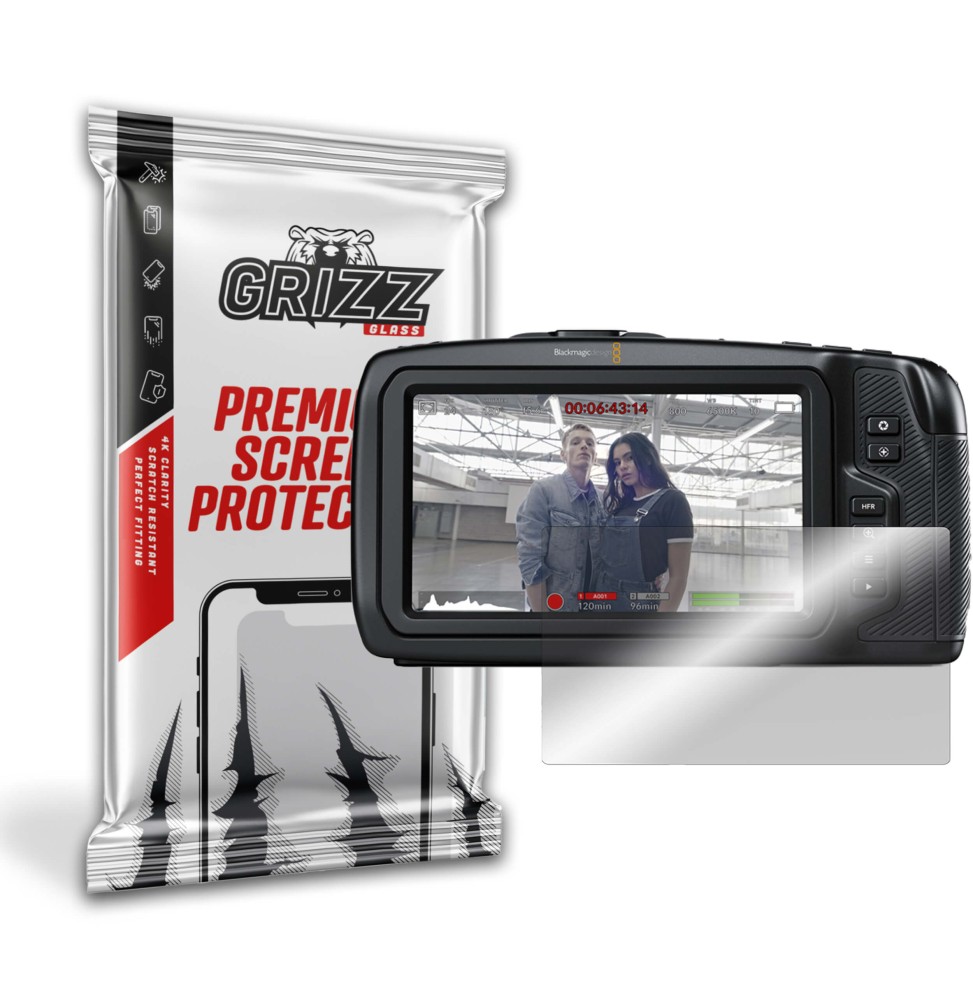 Szkło hybrydowe Grizz do BlackMagic Pocket 6K