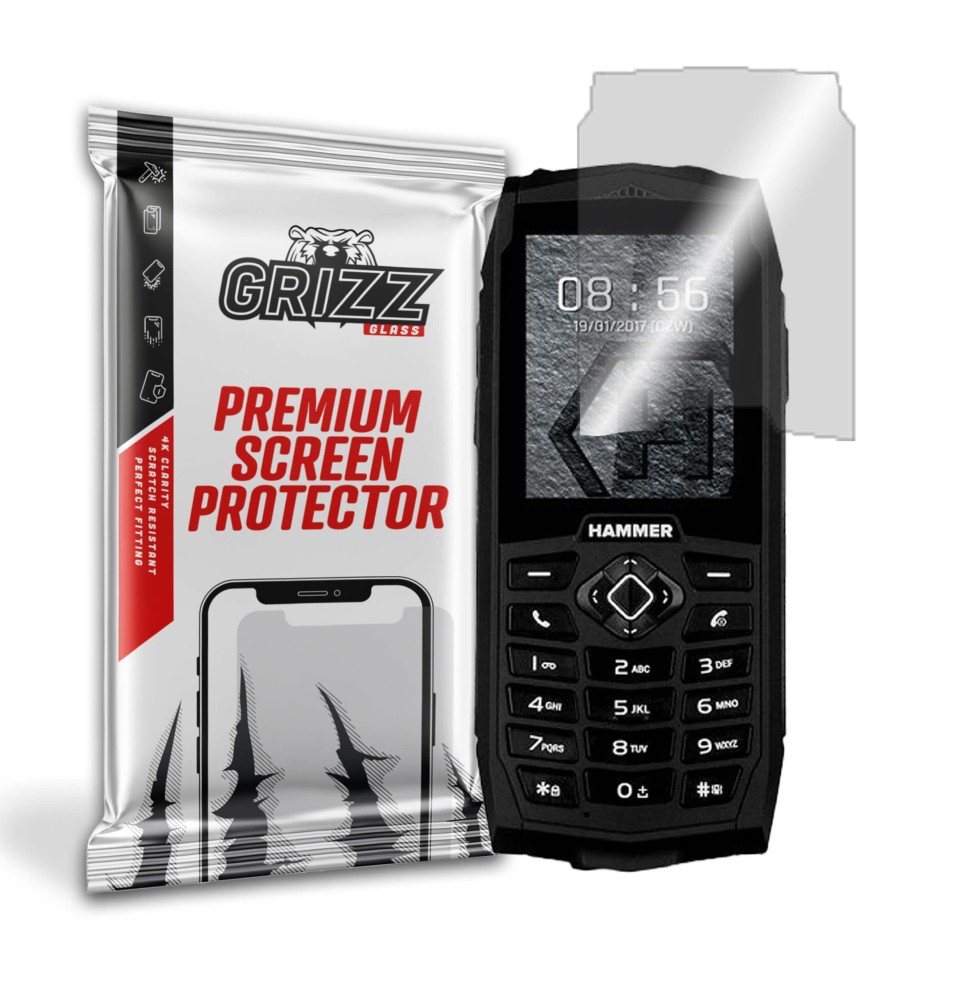 Szkło hybrydowe Grizz do MyPhone Hammer 3 Plus