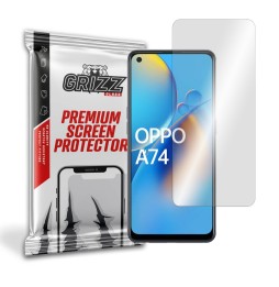 Szkło hybrydowe Grizz do Oppo A74 4G