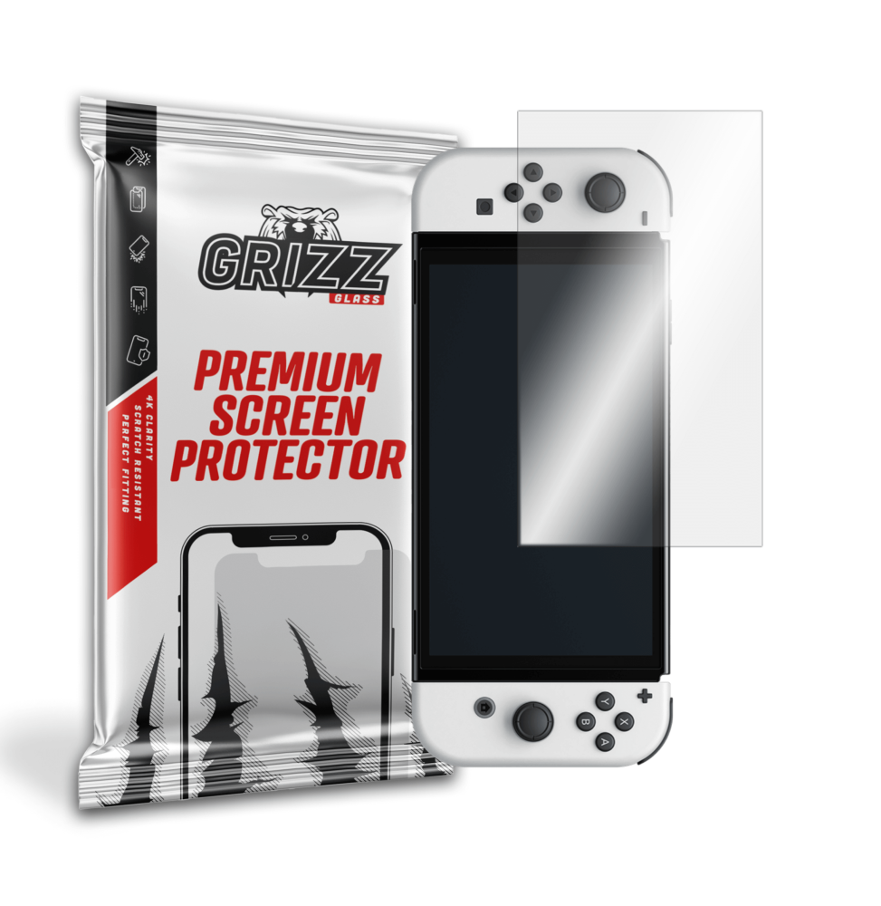Szkło hybrydowe Grizz do Nintendo Switch OLED