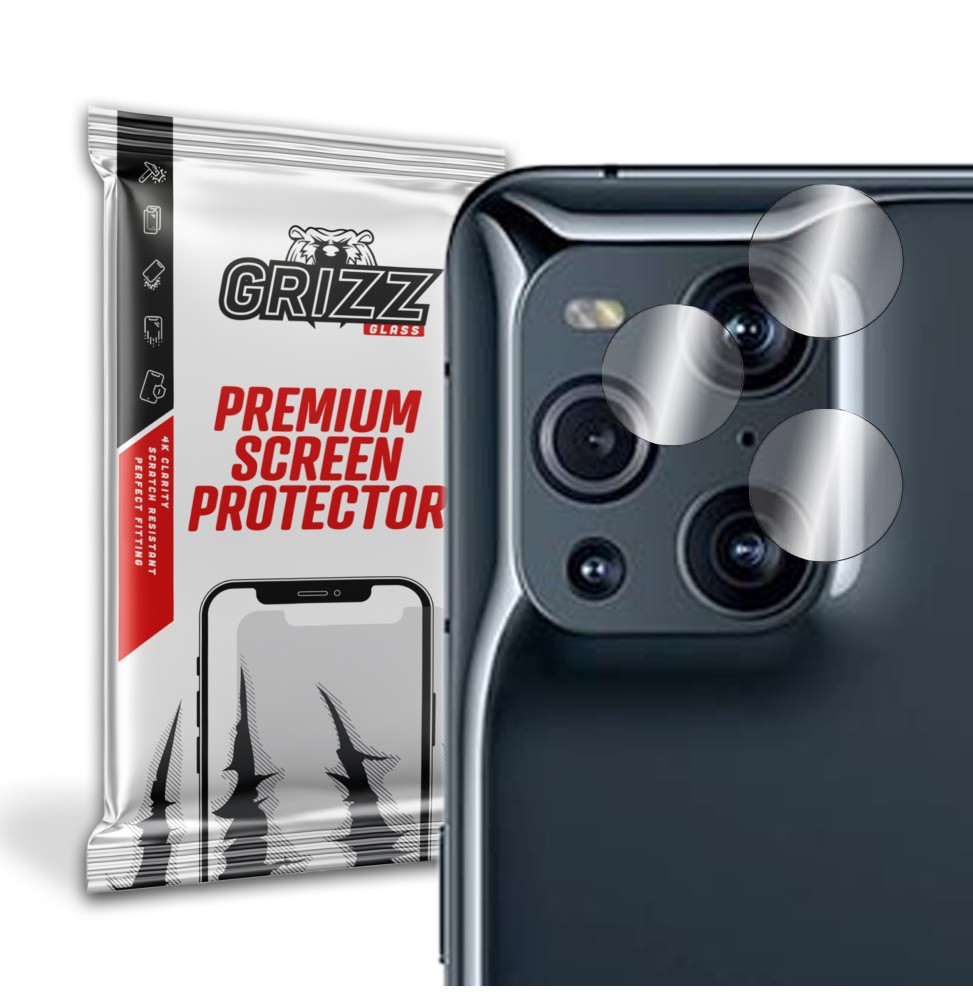 Szkło na aparat Grizz do Oppo Find X3 5G