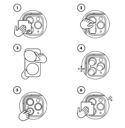 Szkło na aparat Grizz do Vivo S15e