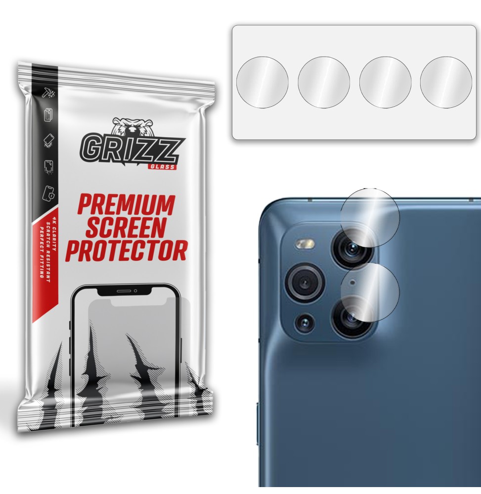 Szkło na aparat Grizz do Oppo Find X3 Pro 5G