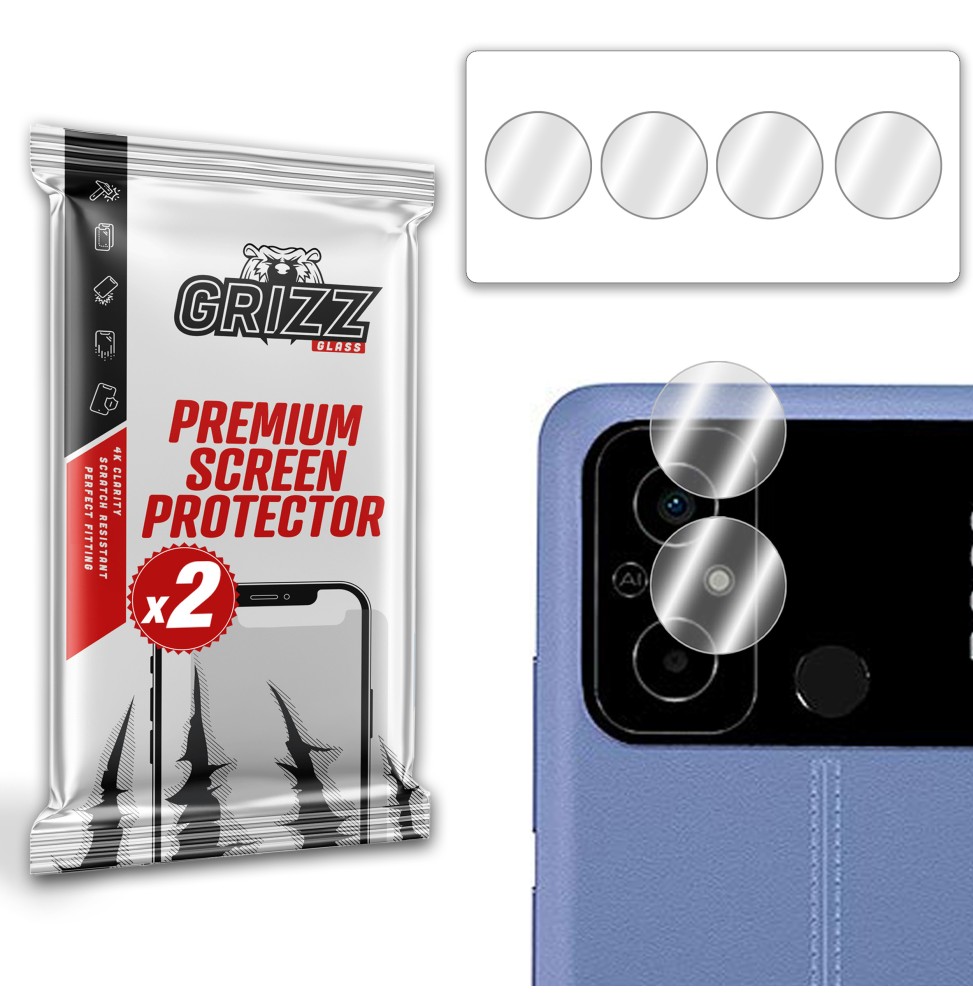Szkło na aparat Grizz do Xiaomi POCO C55