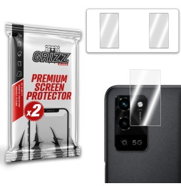 Szkło na aparat Grizz do Oppo A56s