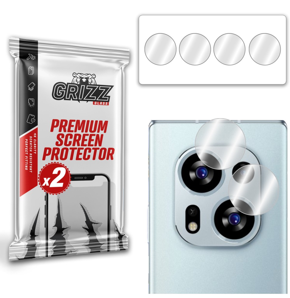 Szkło na aparat Grizz do Tecno Phantom X2
