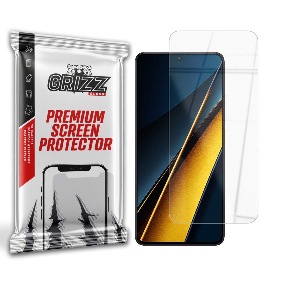 Szkło hybrydowe Grizz do Xiaomi POCO X6 Pro