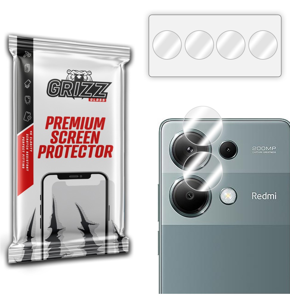 Szkło na aparat Grizz do Xiaomi Redmi Note 13 Pro 4G