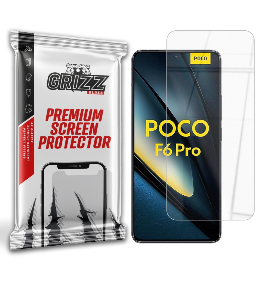Szkło hybrydowe Grizz do Xiaomi POCO F6 Pro