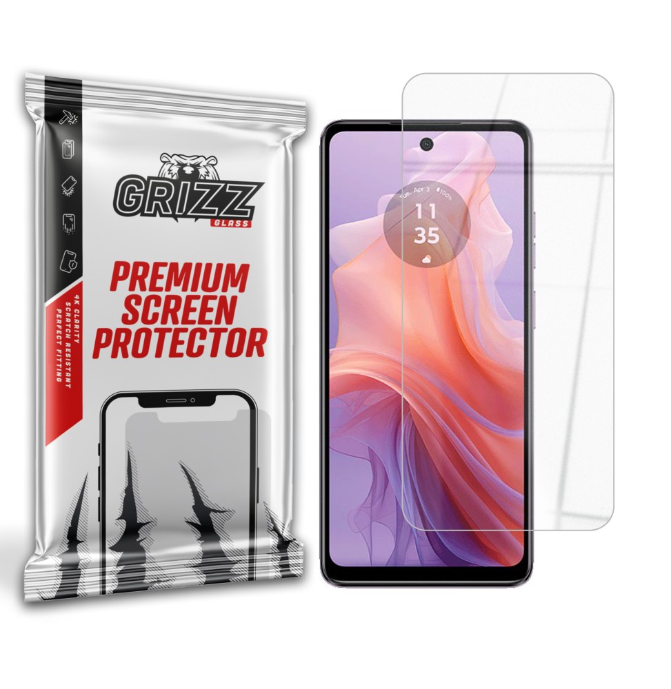 Szkło hybrydowe Grizz do Motorola Moto E14