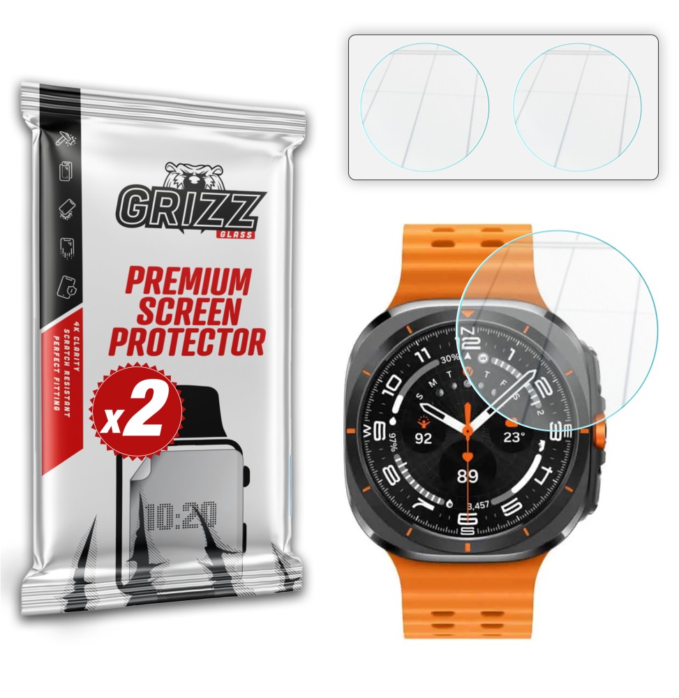 Szkło hybrydowe Grizz do Samsung Galaxy Watch Ultra