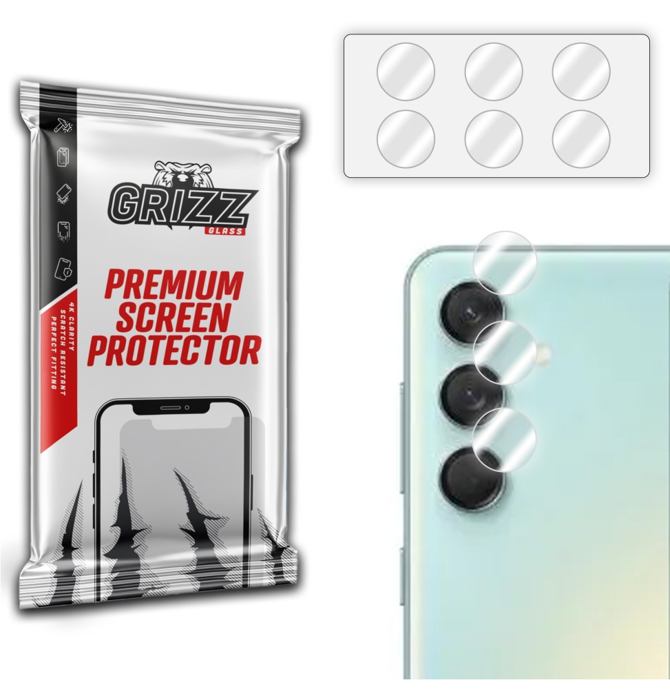 Szkło na aparat Grizz do Samsung Galaxy M55s