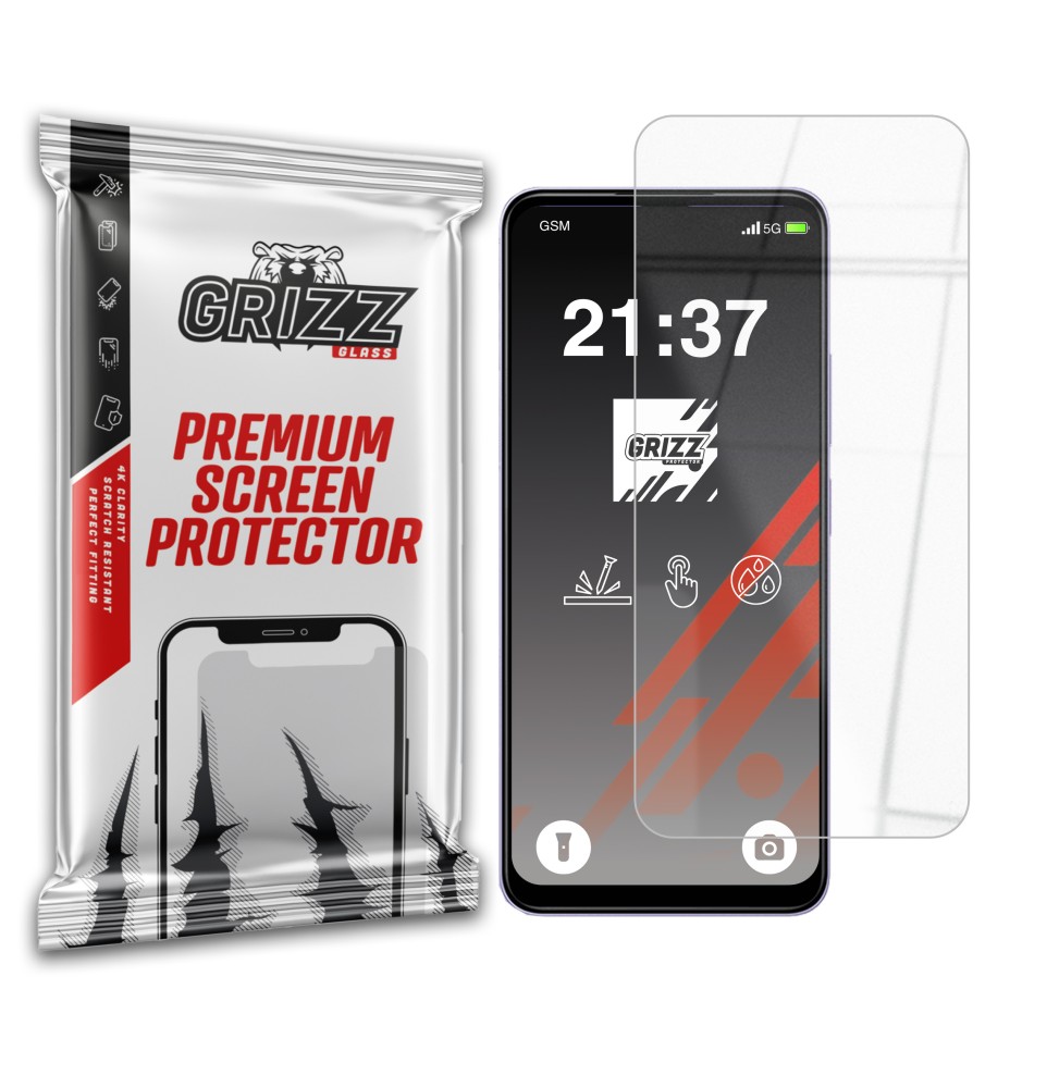 Szkło hybrydowe Grizz do Xiaomi Redmi 14R