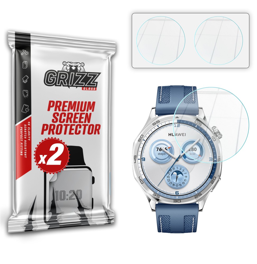 Szkło hybrydowe Grizz do Huawei Watch GT 5 41mm