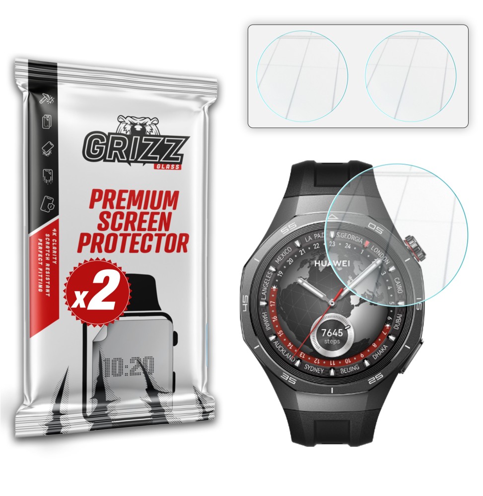Szkło hybrydowe Grizz do Huawei Watch GT 5 Pro 42mm