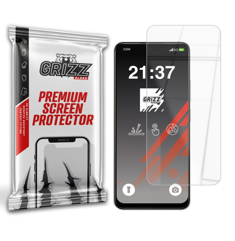 Szkło hybrydowe Grizz do Xiaomi POCO C75 5G